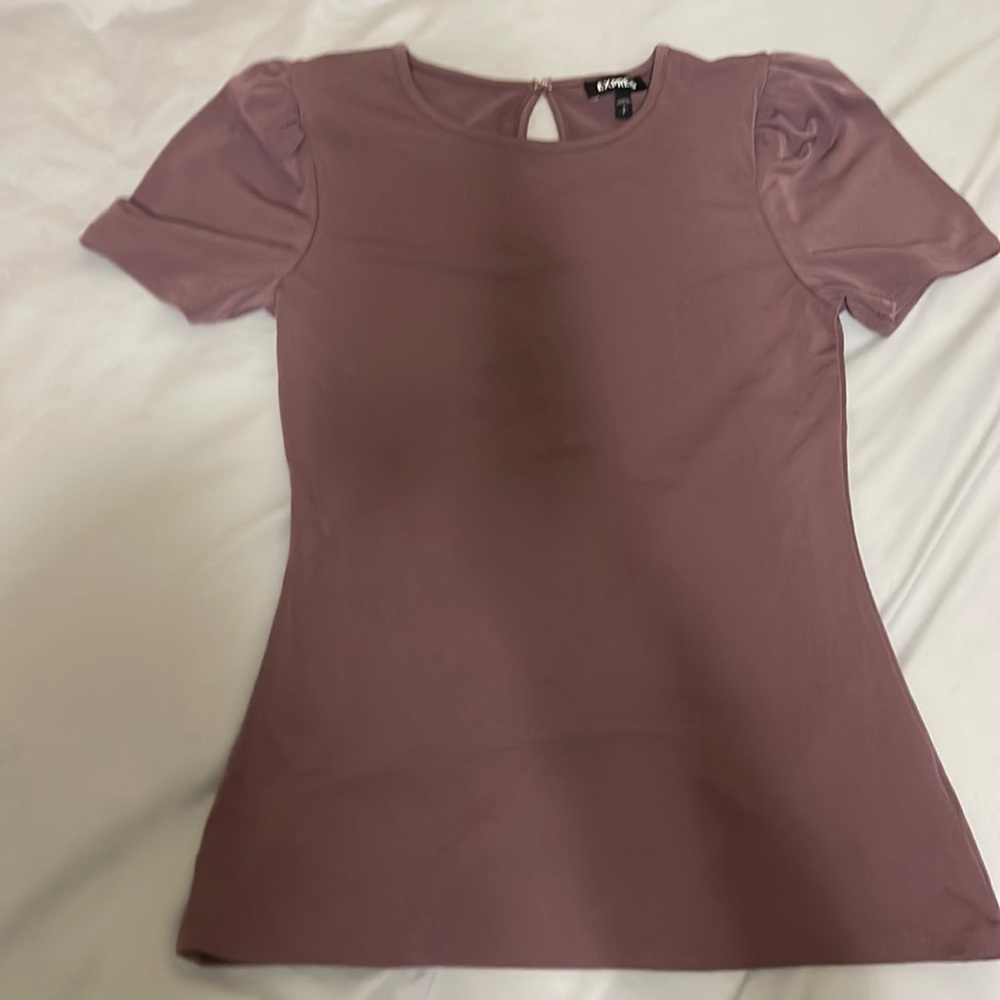 Small purple blouse
